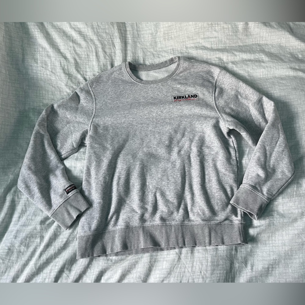Kirkland Signature Gray Sweatshirt